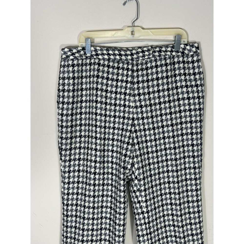 Talbots Tweed Dress Pants Womens 16 Gray Wool Lined Winter Career Work - Picture 3 of 11